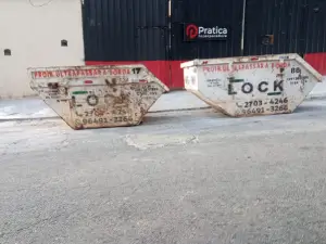 Caçamba para entulho em Santo André