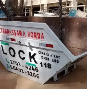 Obra 7 da Lock Caçambas